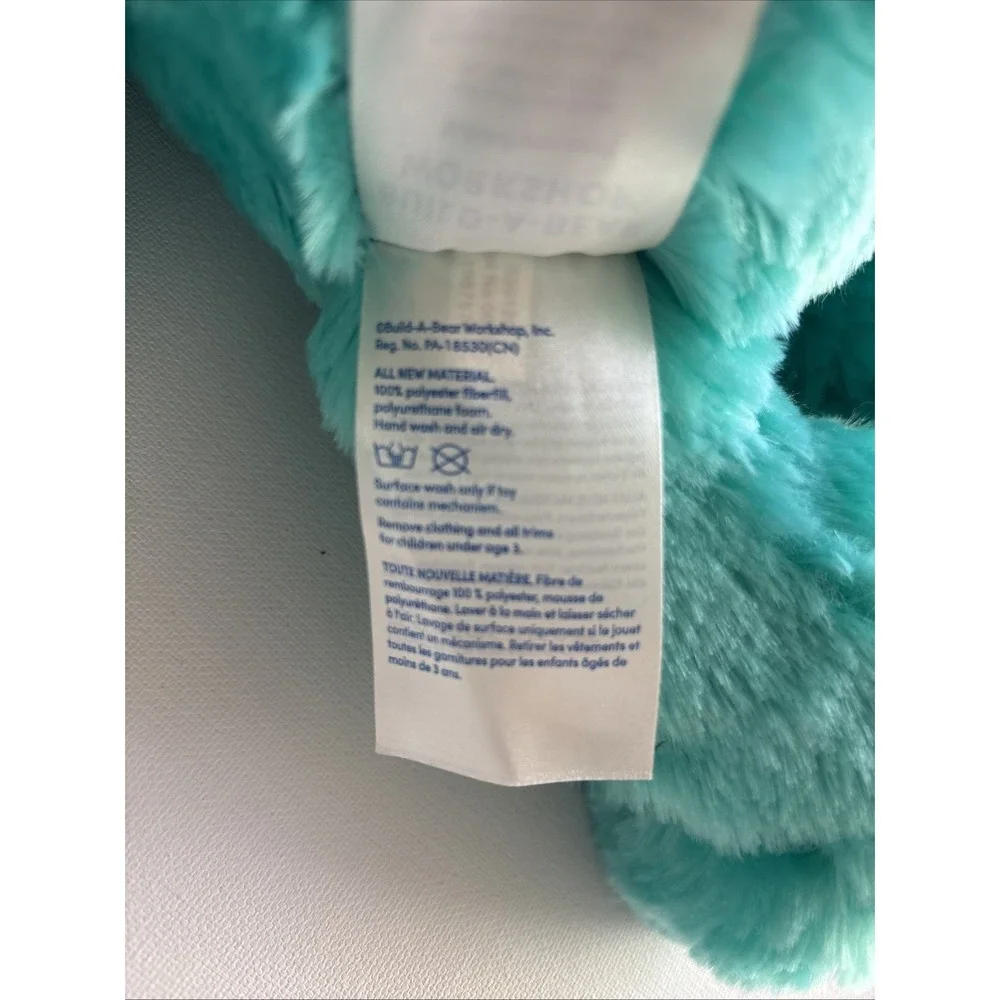 Build A Bear Teal Beach Bunny Rabbit 16
